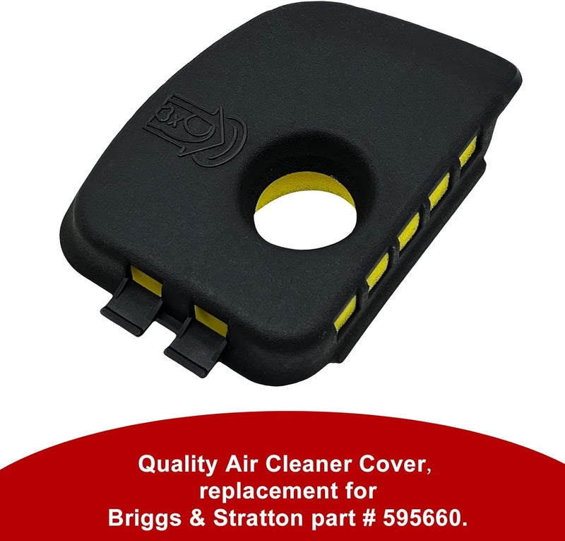 RayTour Air Filter Cover 595660 Replacement Foam Air Filter 799579 Engine Air Cleaner Cover 594281 08P502 Foam Filter for BS Lawn Mower - Image 4